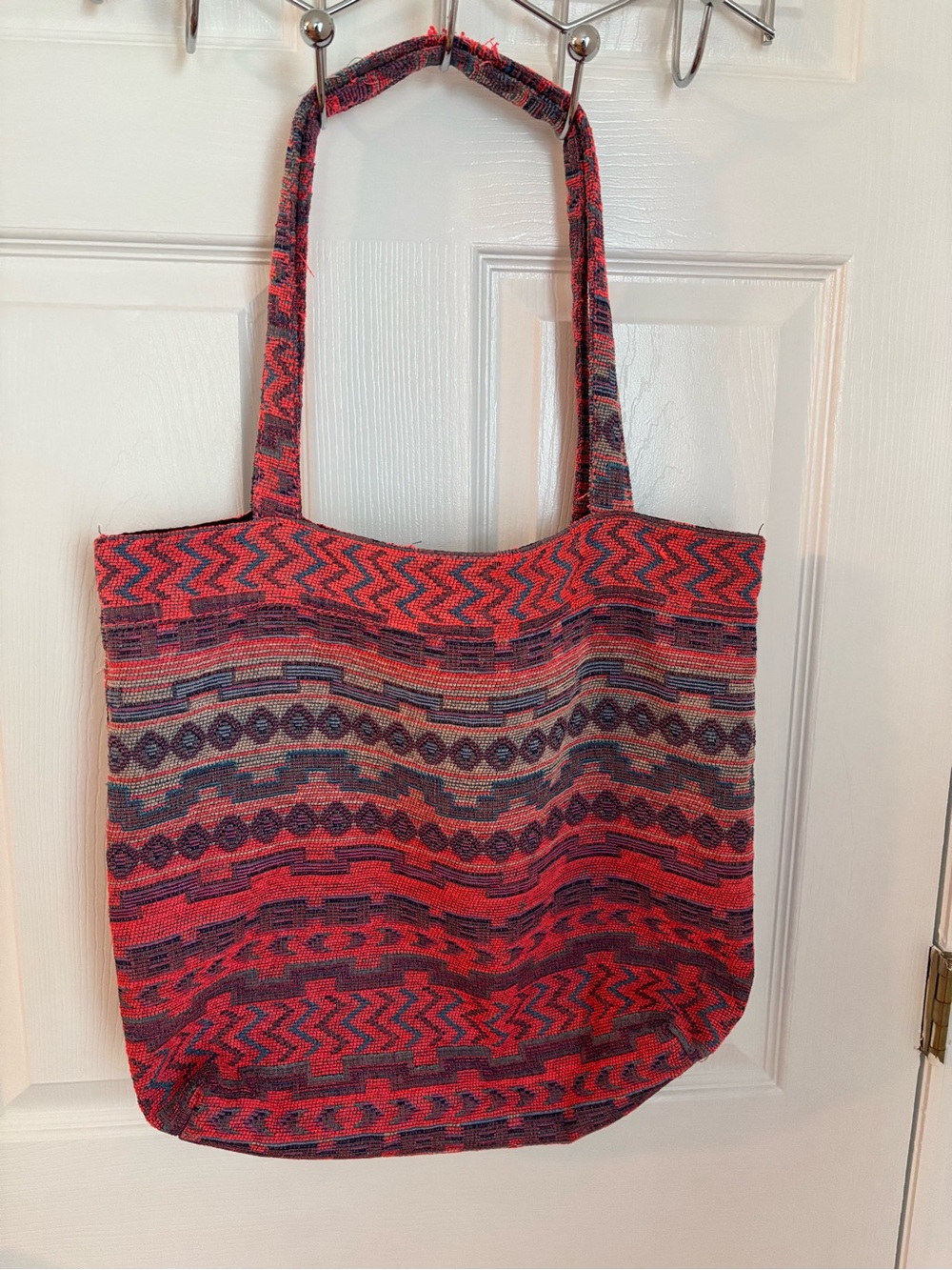 Neon Pink y2k Aztec Mossimo Supply Co Shoulder Tote bag